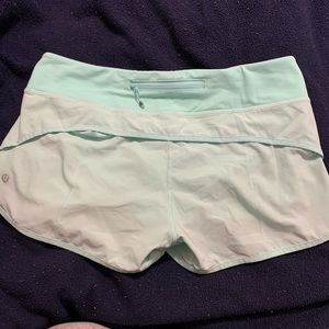 toothpaste lululemon speed up shorts